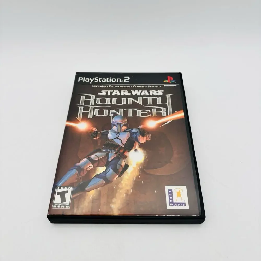 Star Wars Bounty Hunter - PlayStation 2 PS2 Game CIB - Tested Works Complete VG